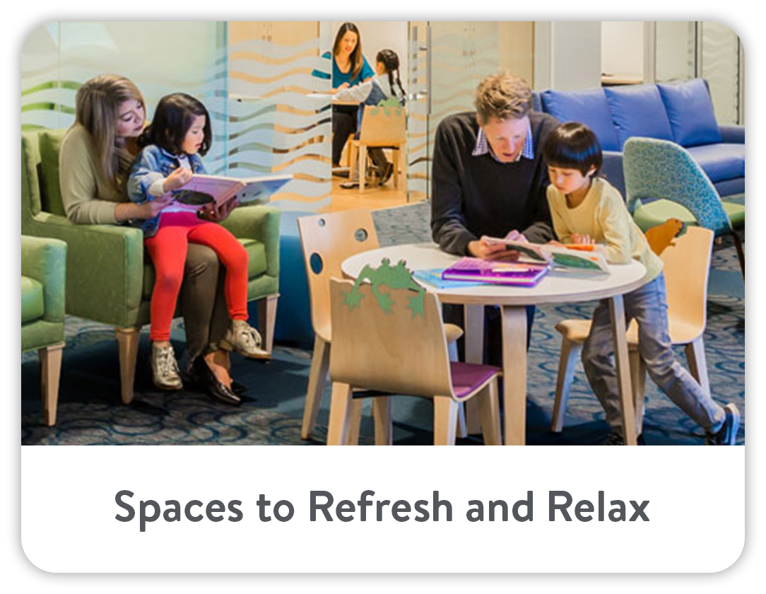 Spaces to Refresh and Relax